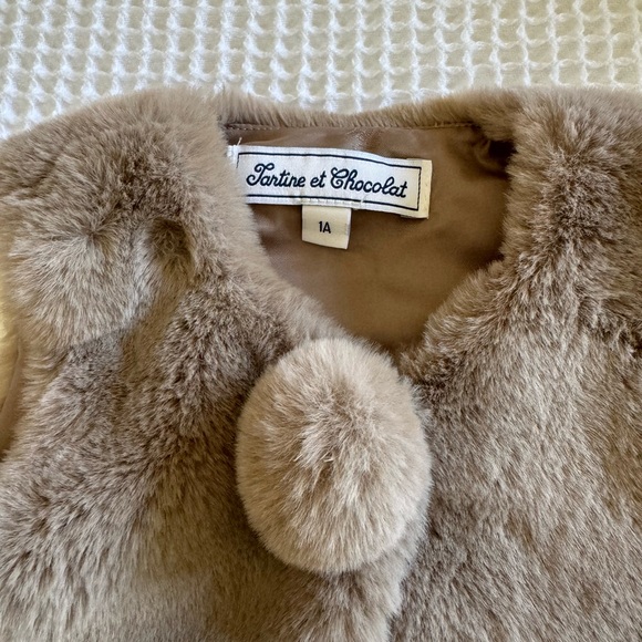 Tartine Et Chocolat fur vest - Picture 2 of 3